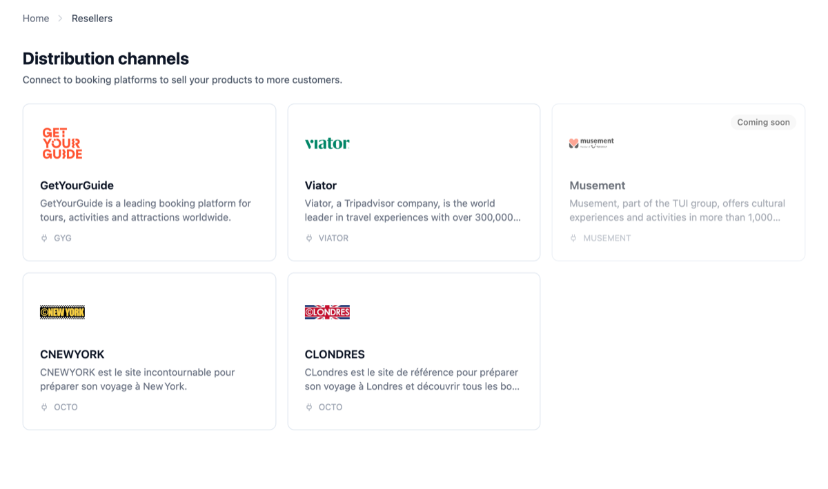 How do I connect your GetYourGuide products with Explorates