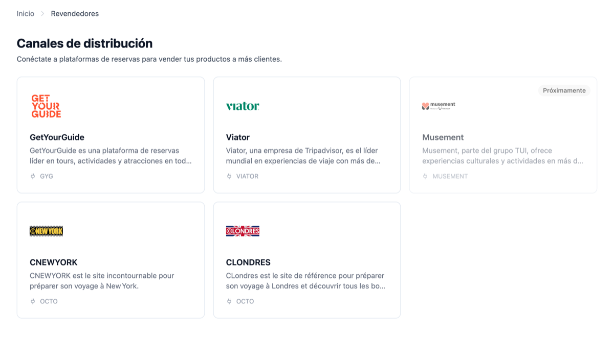 Cómo conecto mis productos de GetYourGuide con Explorates
