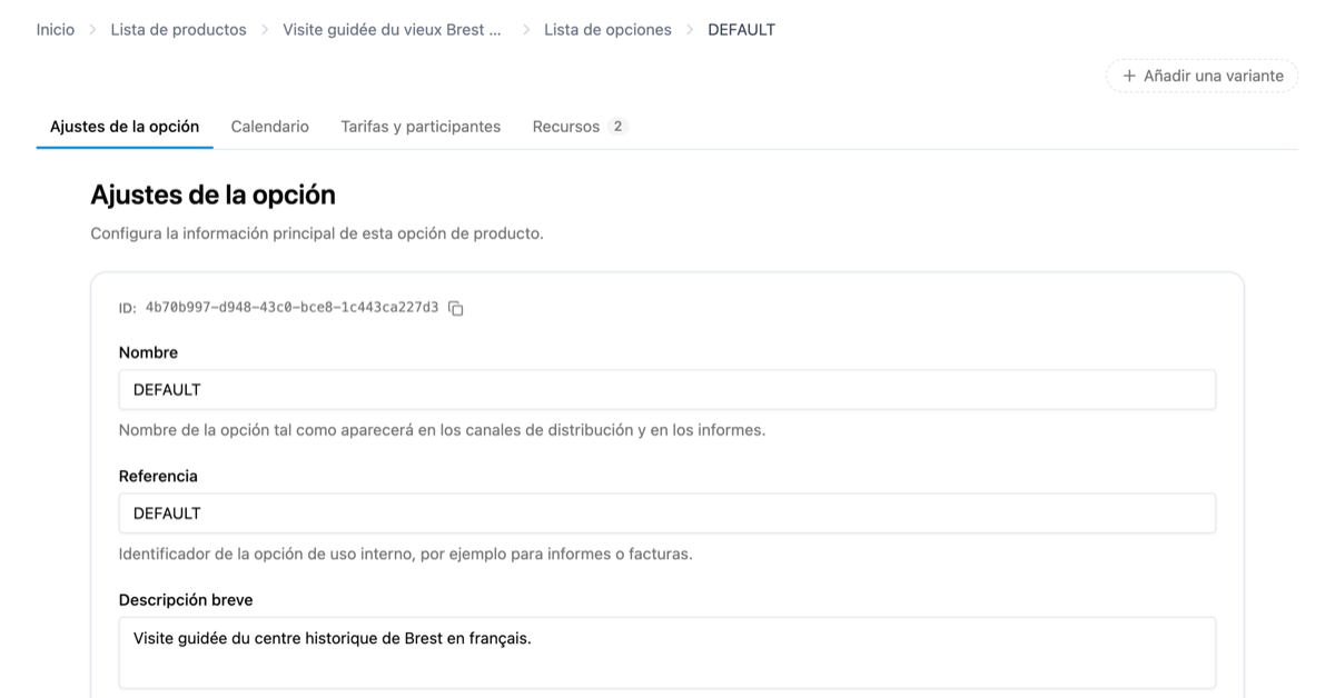Conectar GetYourGuide en Explorates